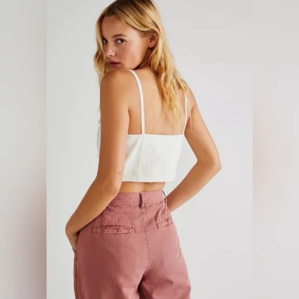 Free People Have My Heart Cropped Tank - Picture 4 of 9